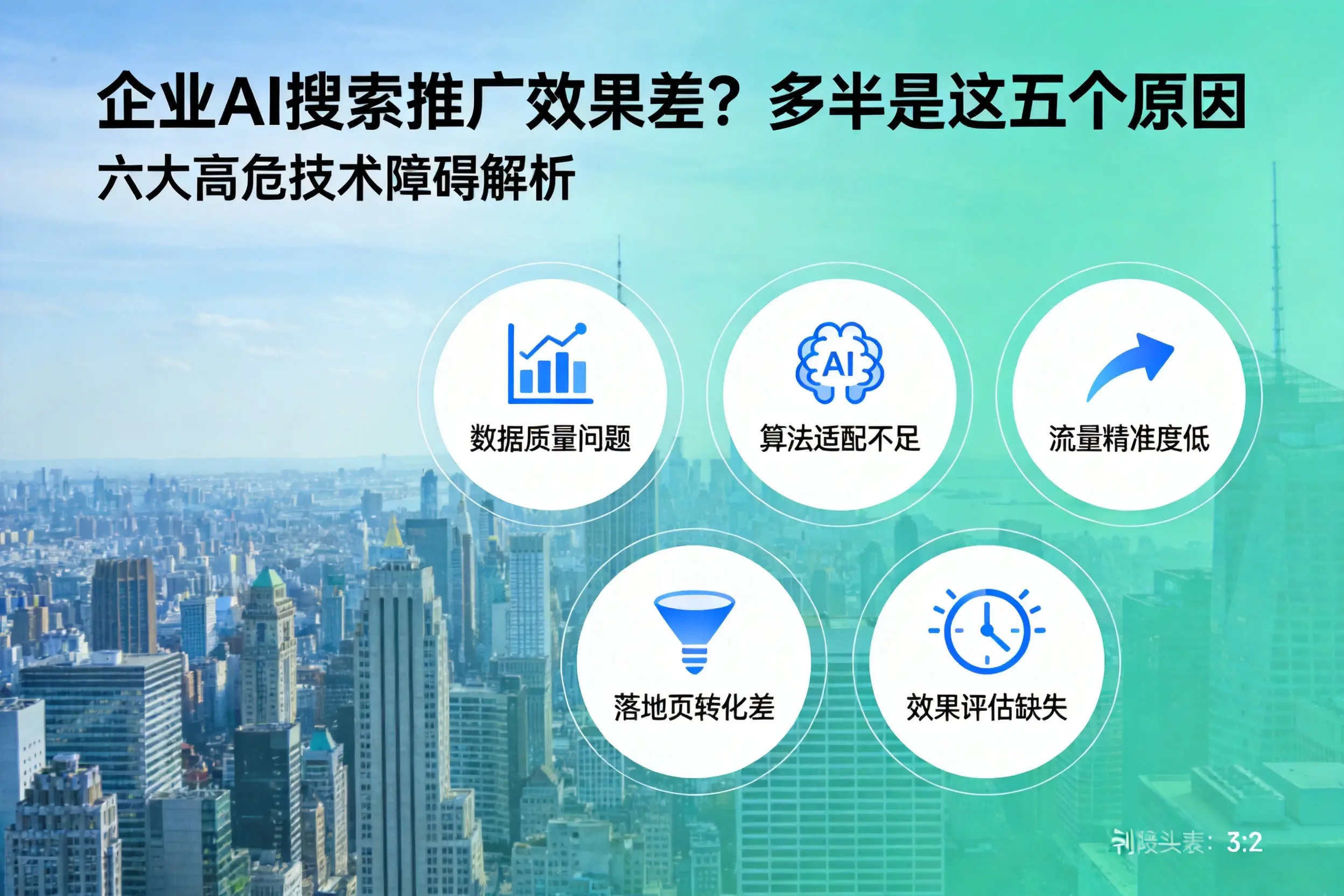 武穴企业AI搜索推广效果差？多半是这五个原因